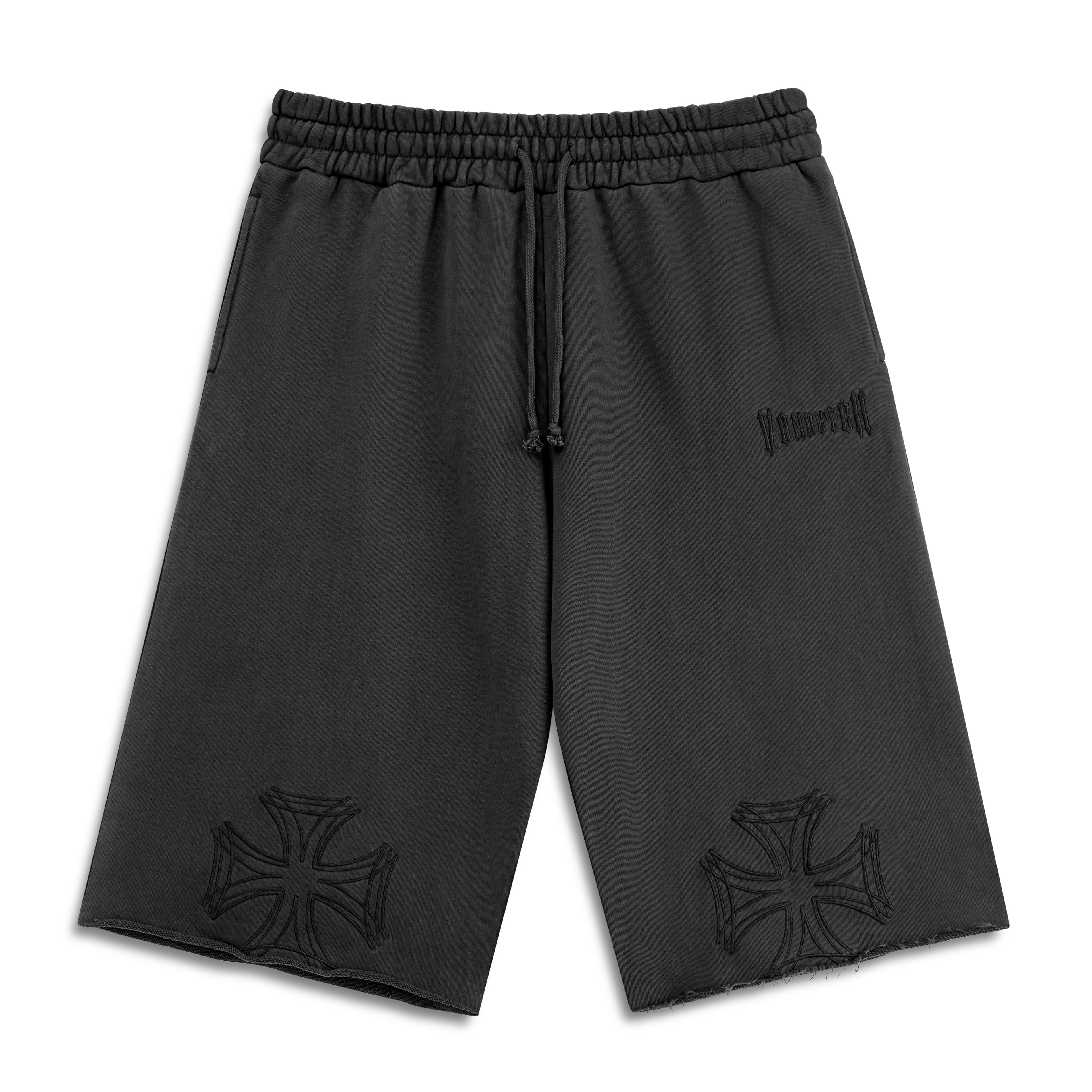 【Size4＝L相当】nonnotte Draping Wide Shorts LA OVER-SIZED 3/4 SHORTS -NOIR | Von Dutch