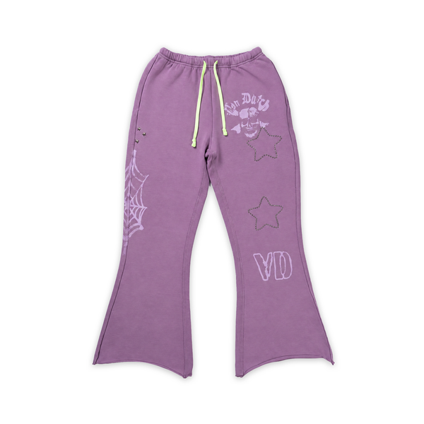 PURPLE SPOOKY LOLA SWEATS