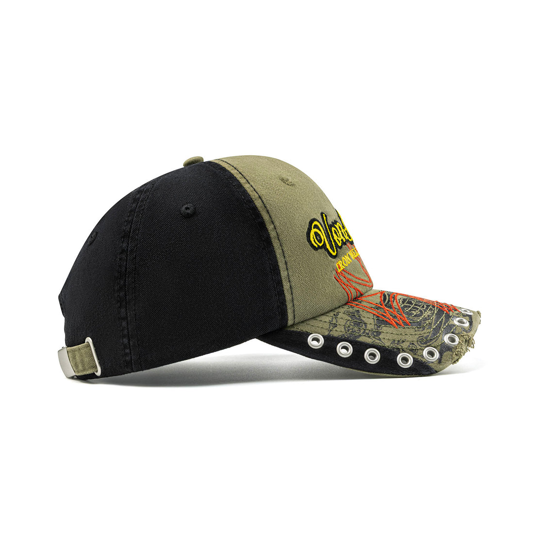 Bayou 6 Panel Hat - Black — image 2