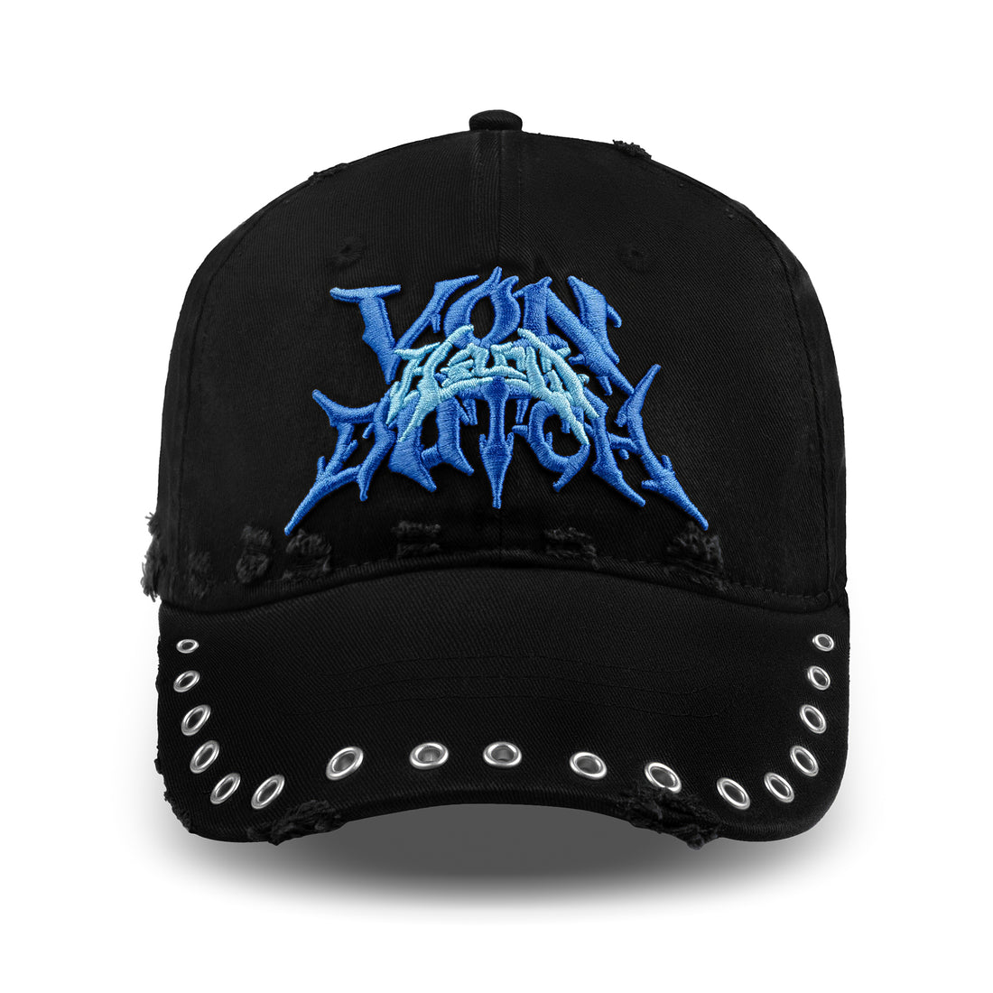 SUMMER BLUES DISTRESSED DAD HAT - VD x HARDFEST — image 1