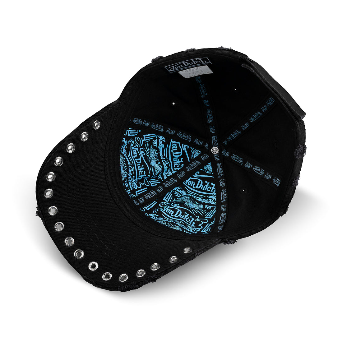 SUMMER BLUES DISTRESSED DAD HAT - VD x HARDFEST — image 6