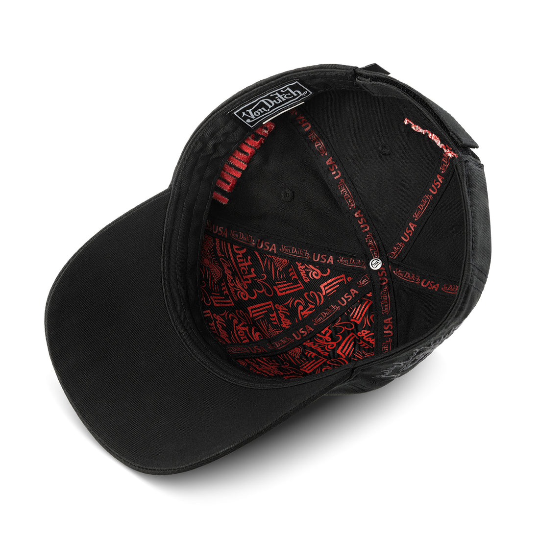 CHARCOAL VON DUTCH X LOUDER THAN LIFE DAD HAT — image 5