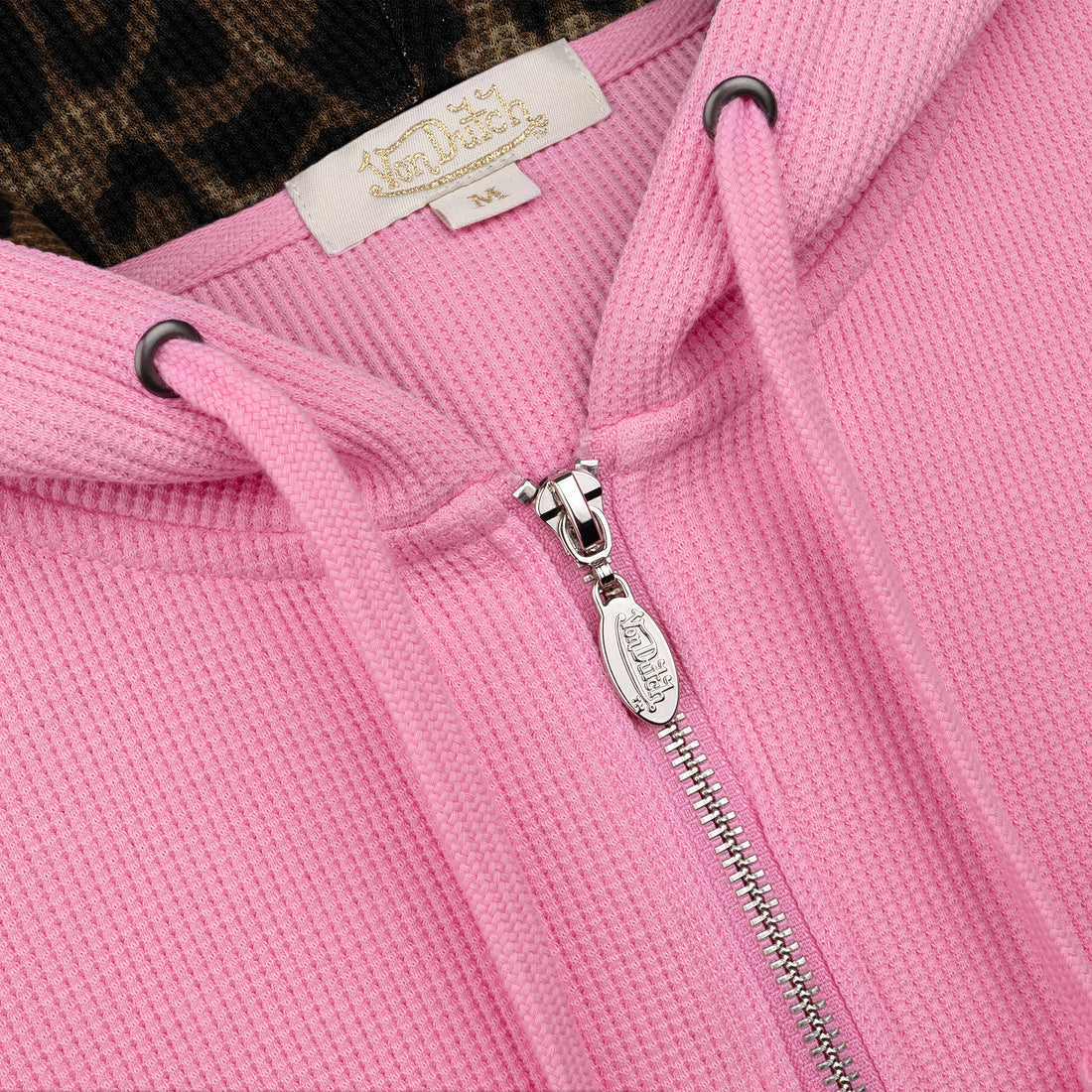 PINK - REMI WAFFLE HOODIE — image 3