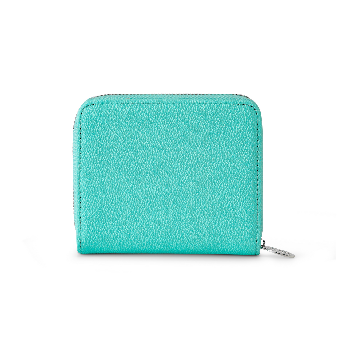 Classic Signature Zip-up Wallet - Turquoise — image 5