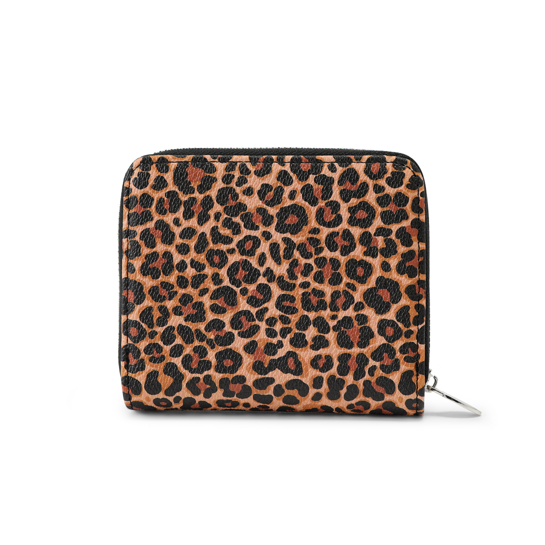 Leopard Zip-Up Wallet