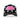 Von Dutch Americana Trucker Hat - Black and Pink