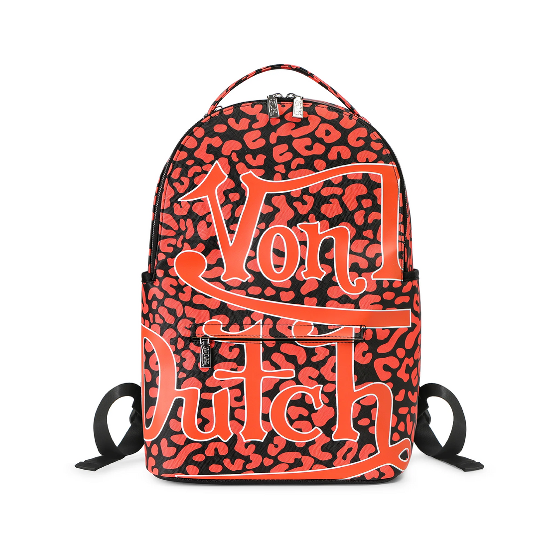 Medium Sized Orange Cheetah Backpack