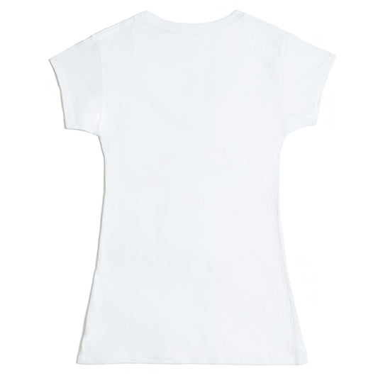 Von Dutch Originals Blue on White V Neck