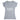 Von Dutch Originals White on Grey V Neck