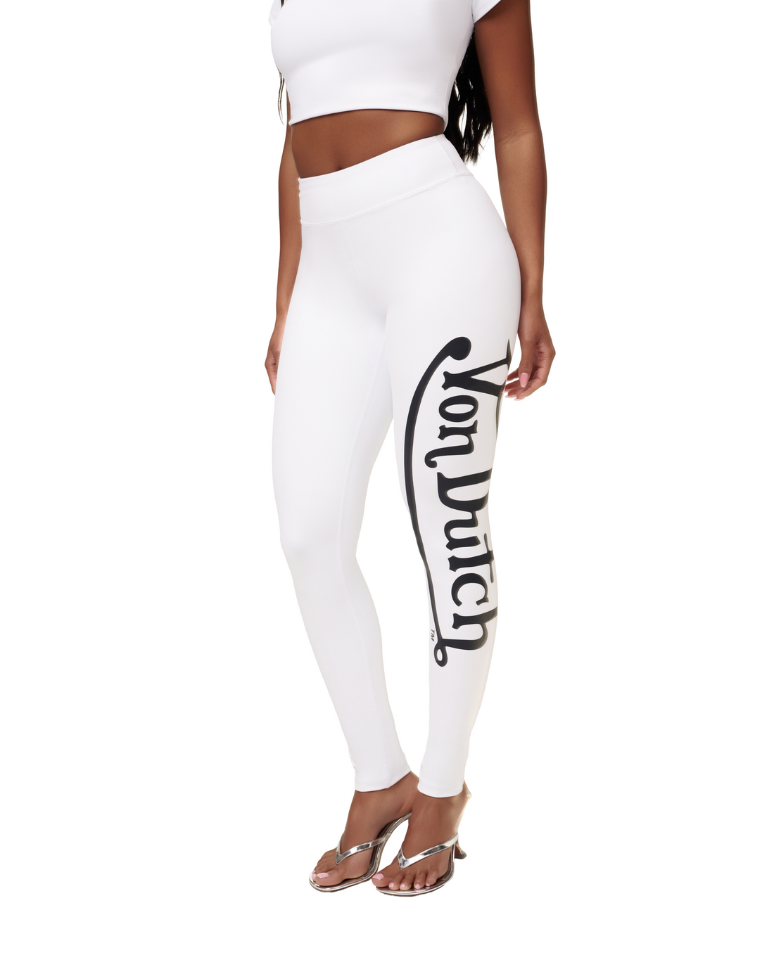 Women's Active Leggings - White — image 2
