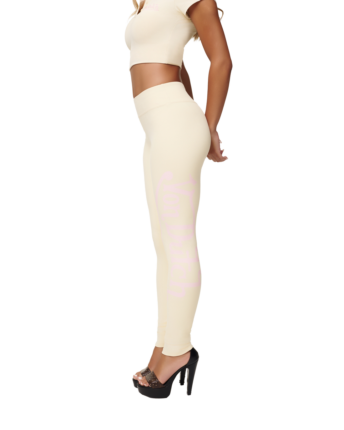 Women's Active Leggings - Yellow — image 4