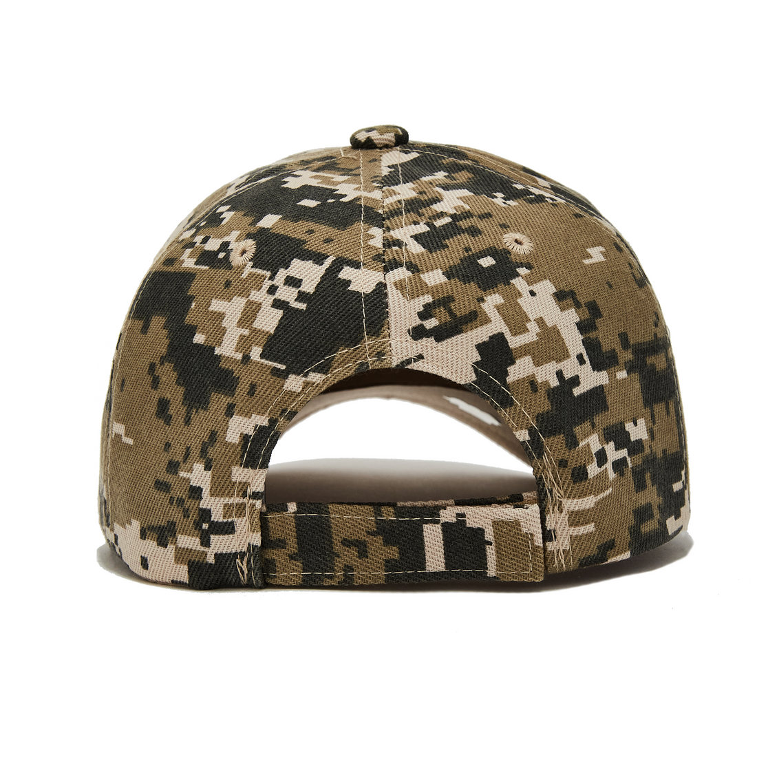 Yellow Digi Camo Strapback Trucker Hat