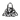 Von Dutch Black and White Cow Print Vegan Pony Hair Bowling Bag