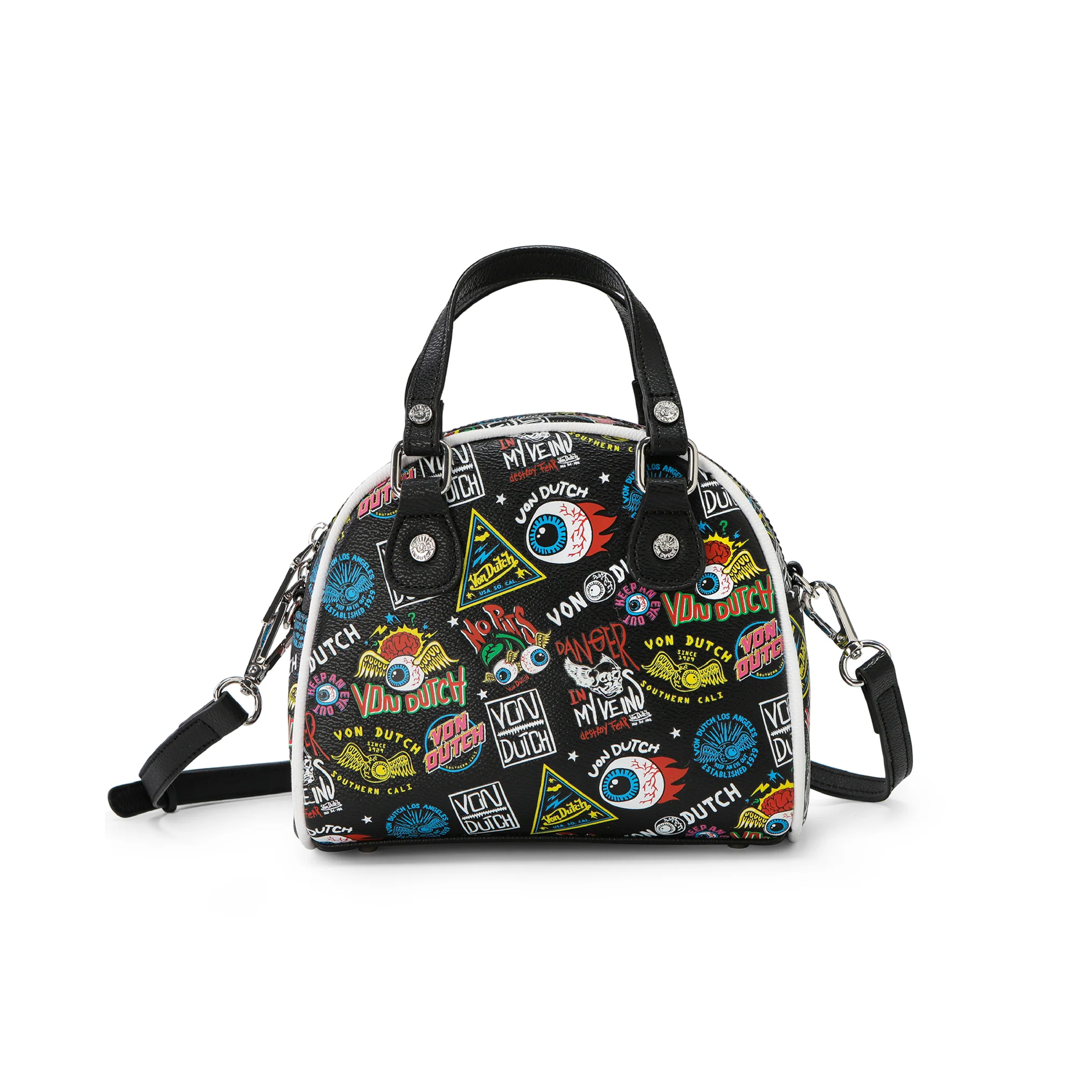 Mini Bowling Bag - Black Jax | Von Dutch
