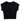 Von Dutch Black and White Chopper Cross Baby Tee