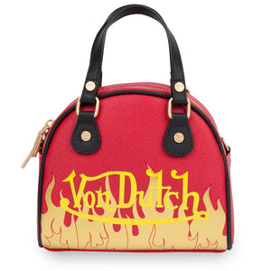 City of Angels Red Yellow Bowling Bag Small