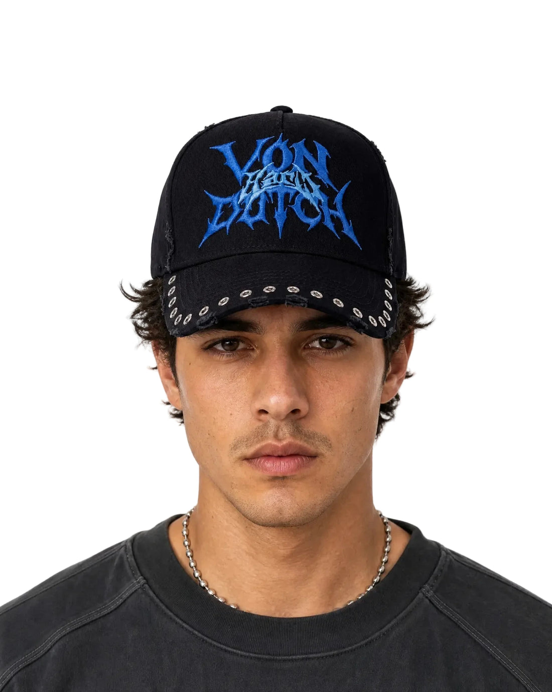 SUMMER BLUES DISTRESSED DAD HAT - VD x HARDFEST — image 2