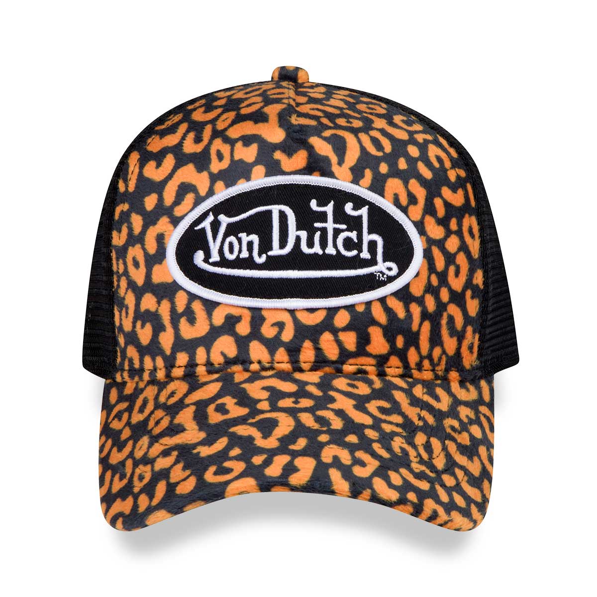 Orange Cheetah Velvet Trucker – Von Dutch