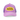 Von Dutch Kids Purple & Yellow Velvet Trucker Hat