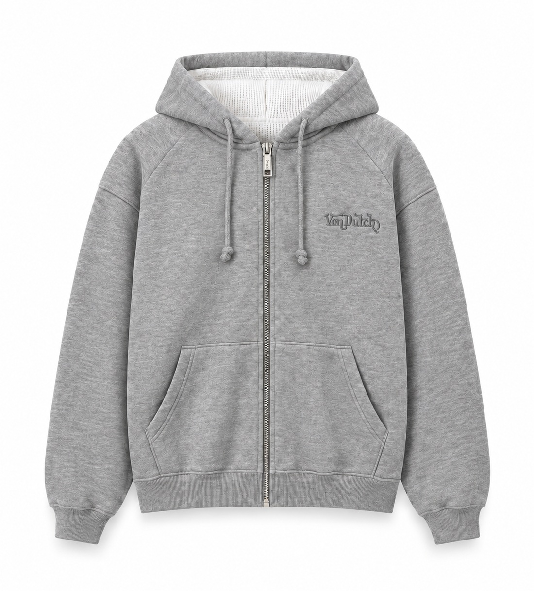 GRAY - THERMAL ZIP UP — image 1