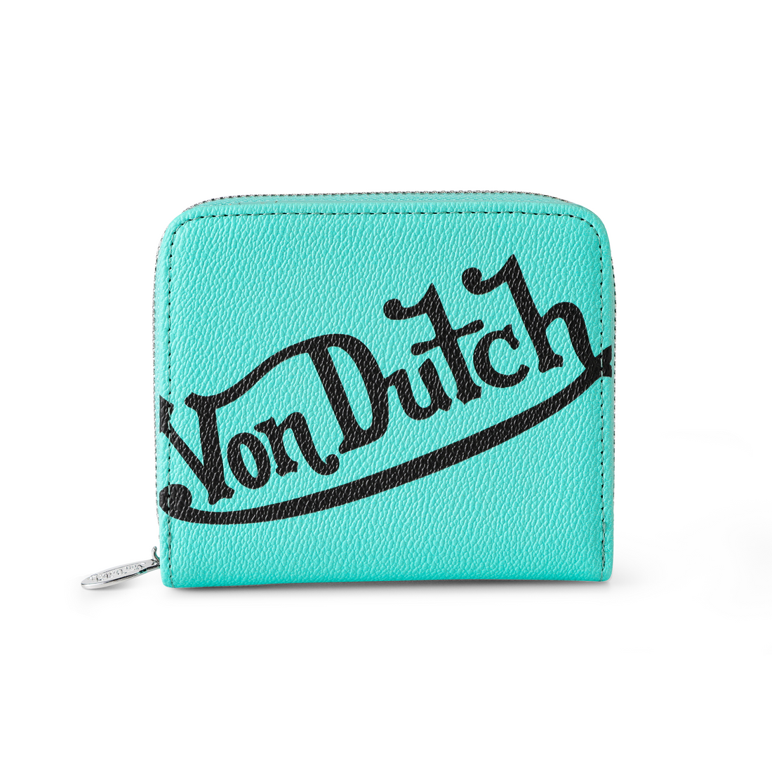 Classic Signature Zip-up Wallet - Turquoise — image 1