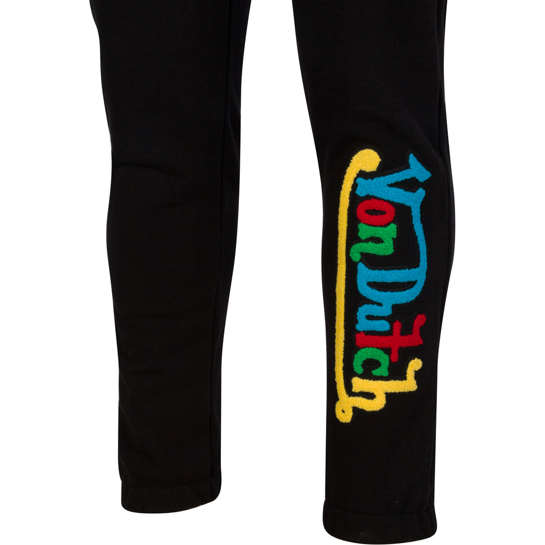 Black Multi Color Jogger