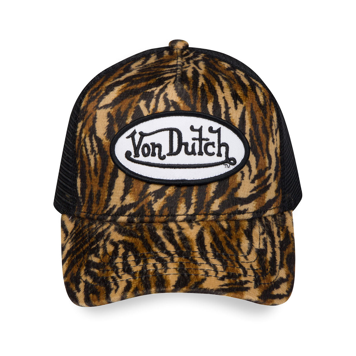 Tiger Stripe Velvet Trucker – Von Dutch