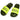 Women's Monogram Neon Yellow Slides
