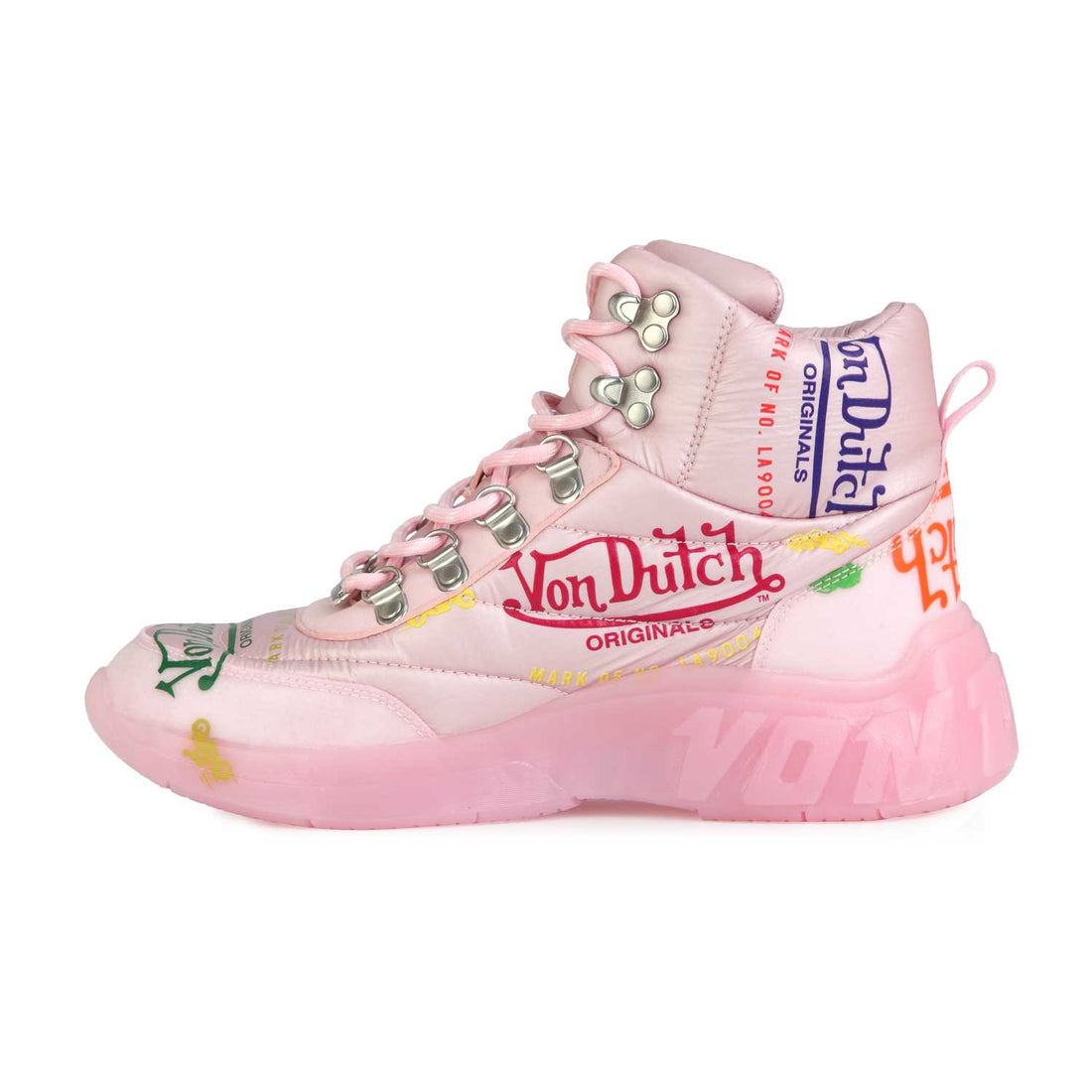 Women's Pink Puffer Shoe