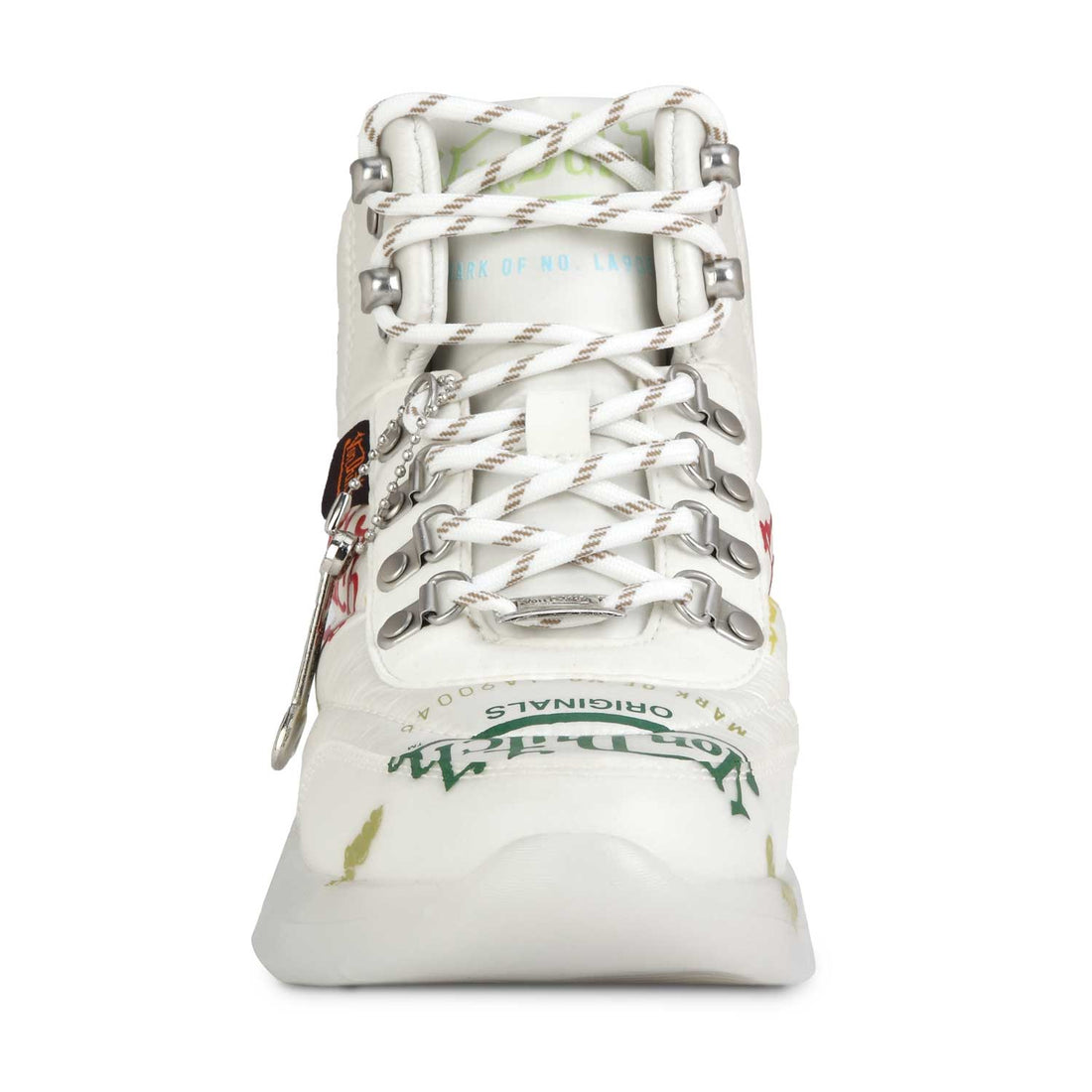 Women's White Puffer Shoe