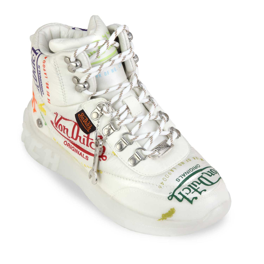 Women's White Puffer Shoe