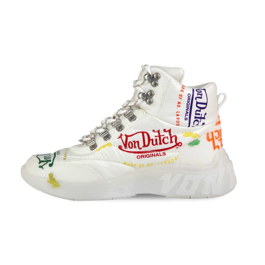 Women's White Puffer Shoe