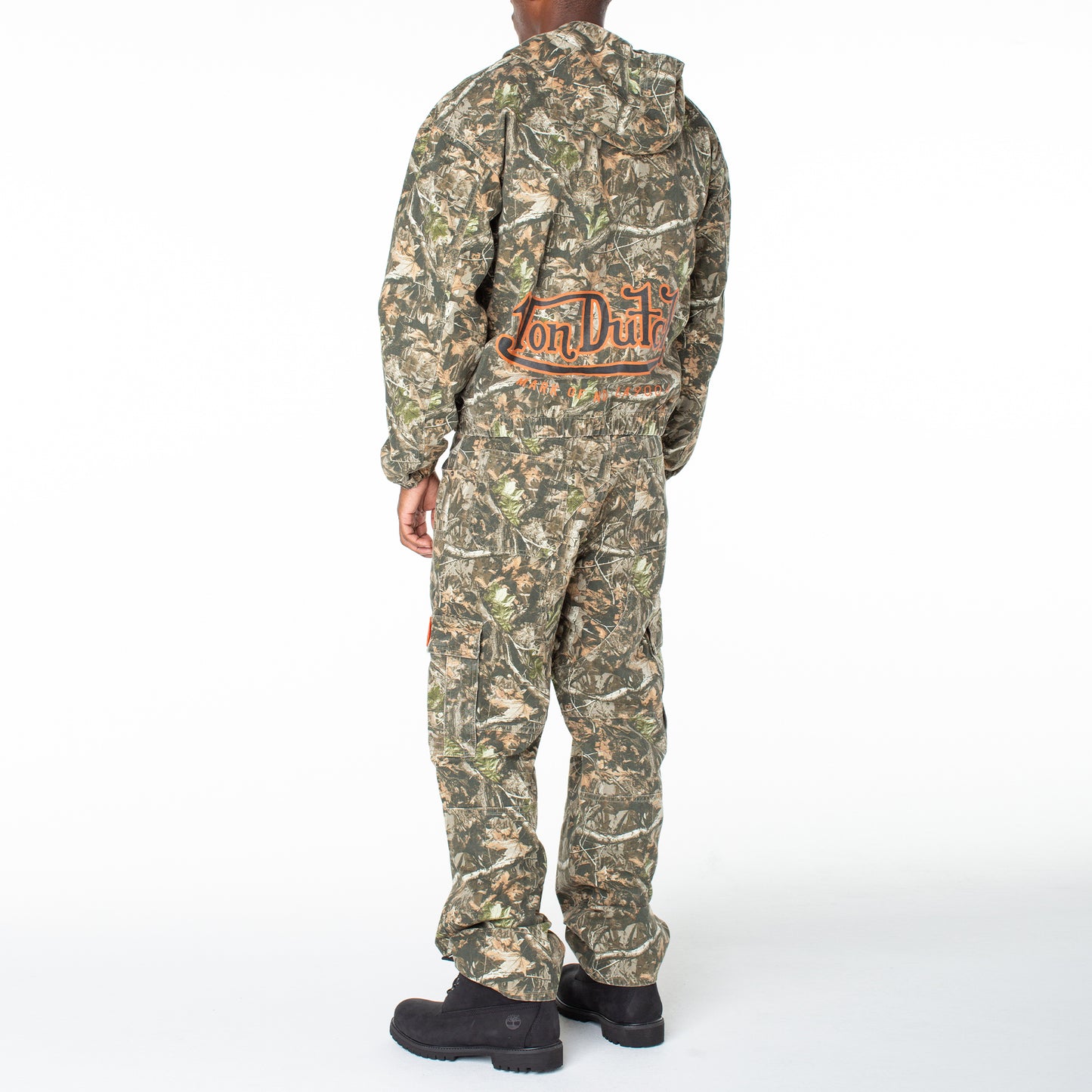 Von Dutch Men's Camo Zip Invaders Hoodie