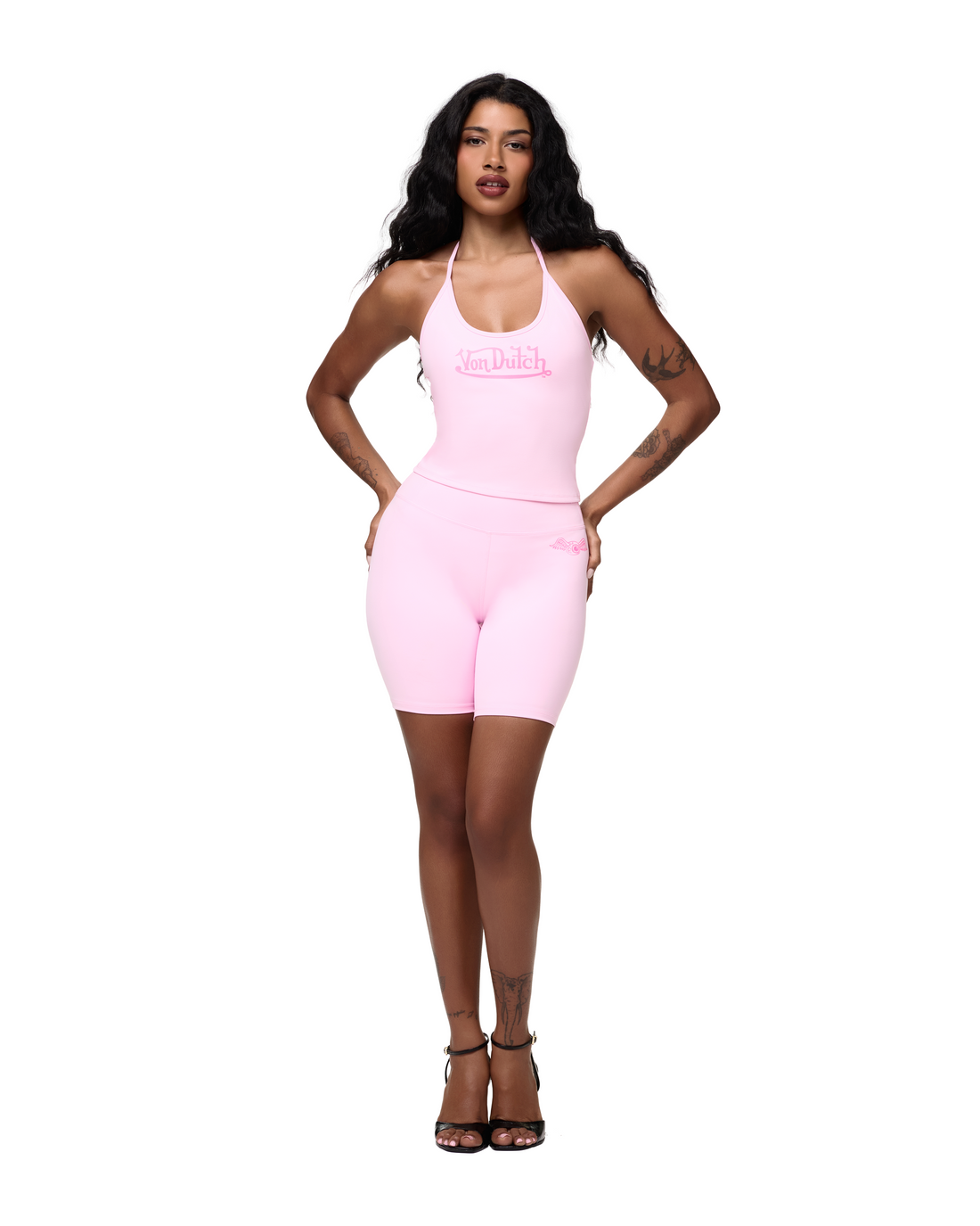 Women's Active Halter Top - Pink — image 2