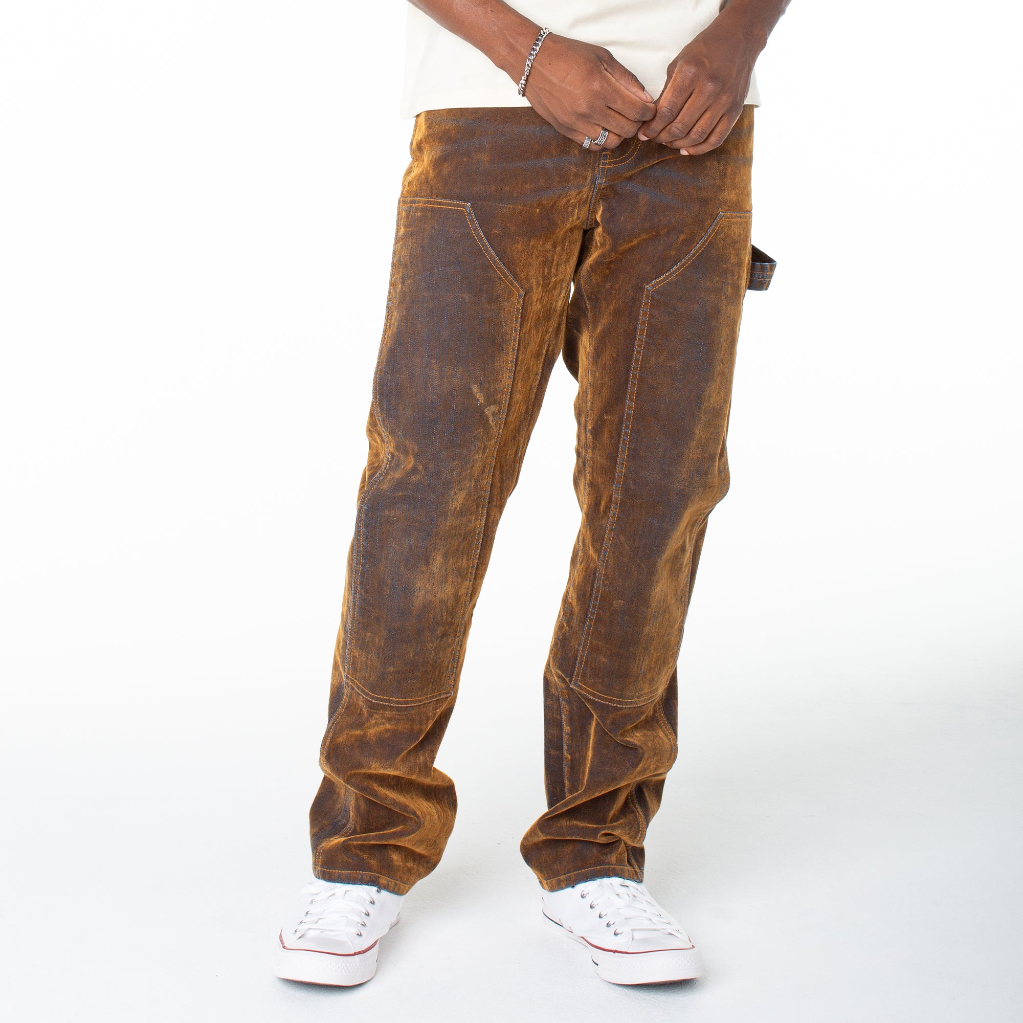 Von Dutch Men's The Wheels Double Knee