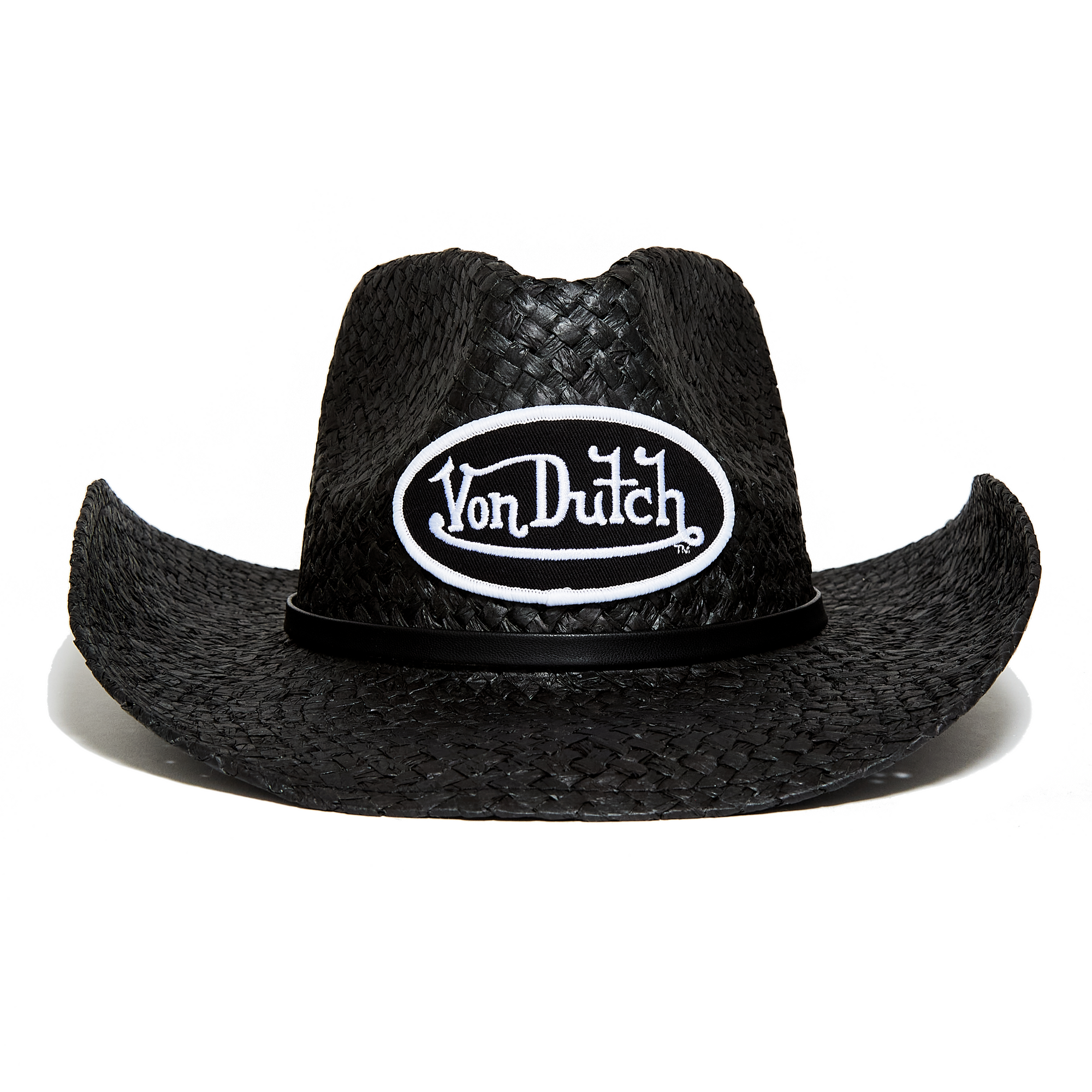 Von Dutch Black & White Classic Cowboy Hat