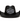 Von Dutch Black & White Classic Cowboy Hat