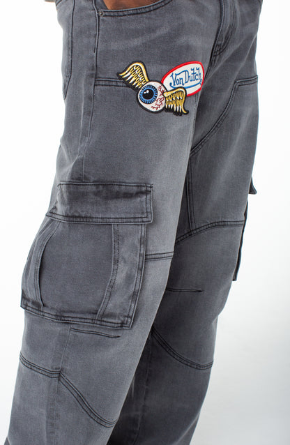 Men's Baggy Straight Carpenter Cargo Hunter Pant