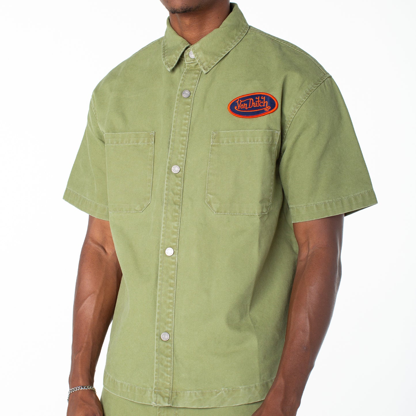 Men's Short Sleeve Hell Shirt - Olive