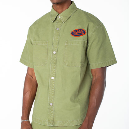 Men's Short Sleeve Hell Shirt - Olive
