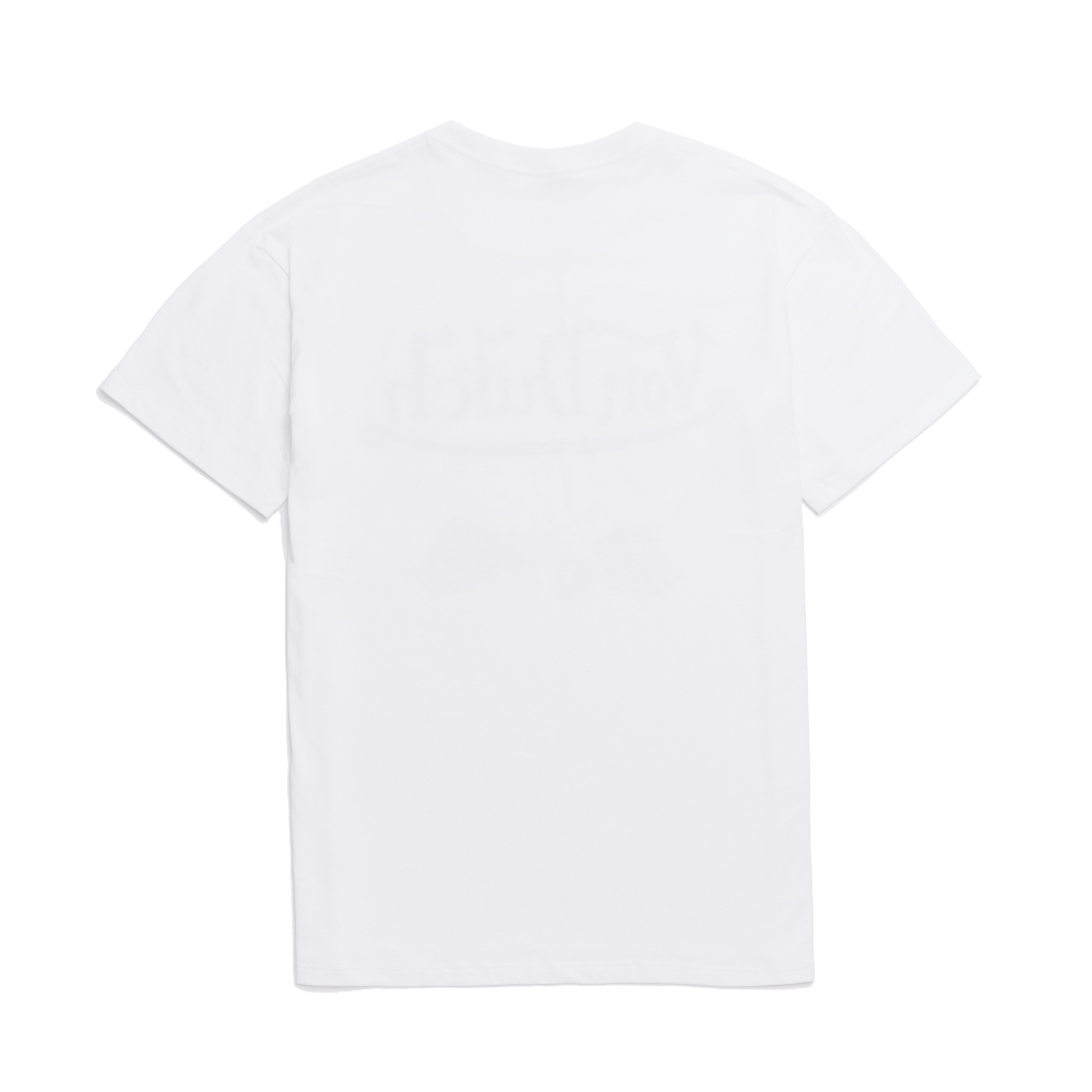 White Vintage Washed Flying Eye Tee