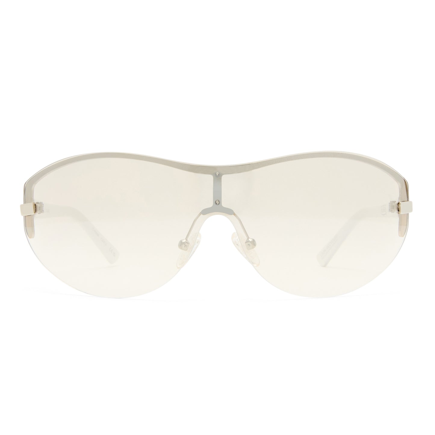 VON DUTCH x AIRE BOMBSHELL SUNGLASSES - SILVER WHITE