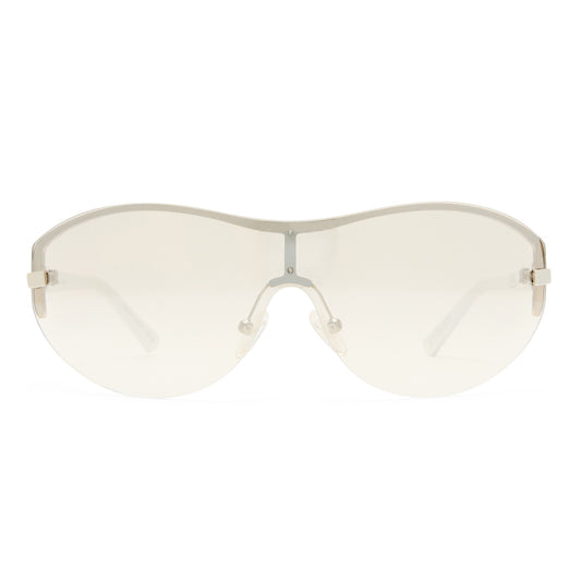 VON DUTCH x AIRE BOMBSHELL SUNGLASSES - SILVER WHITE