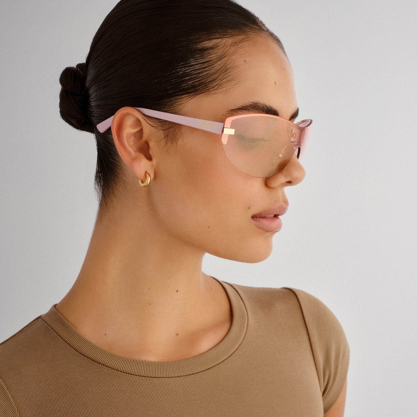 VON DUTCH x AIRE BOMBSHELL SUNGLASSES - PINK CRUSH