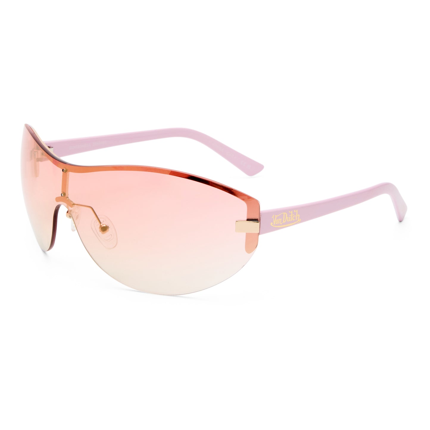 VON DUTCH x AIRE BOMBSHELL SUNGLASSES - PINK CRUSH