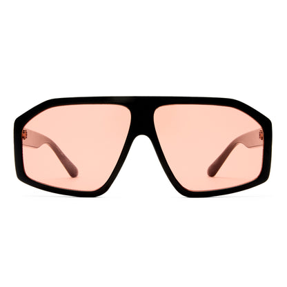 VON DUTCH x AIRE DISGRACED SUNGLASSES - BLACK CINNAMON TINT