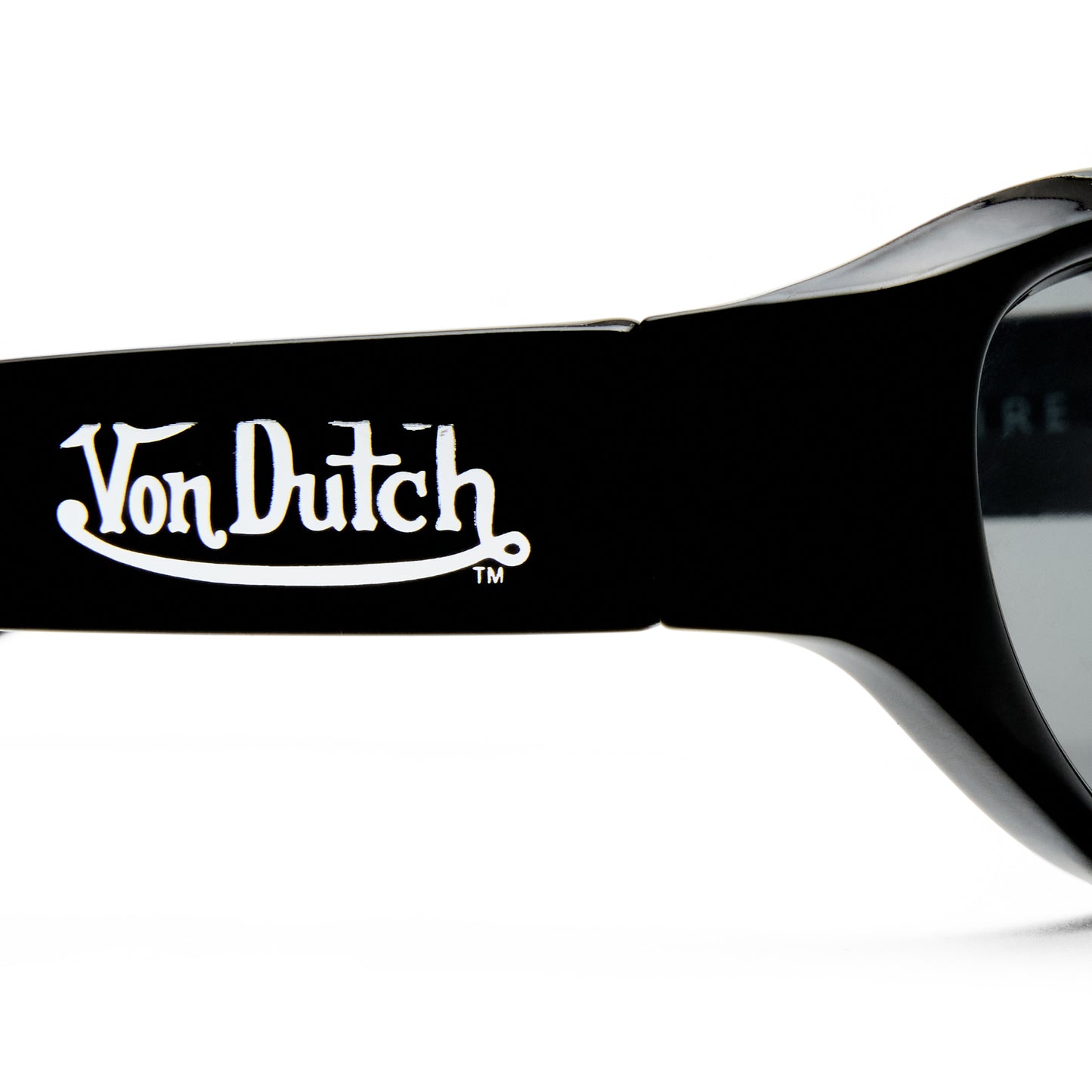 VON DUTCH x AIRE BLACKOUT SUNGLASSES - BLACK