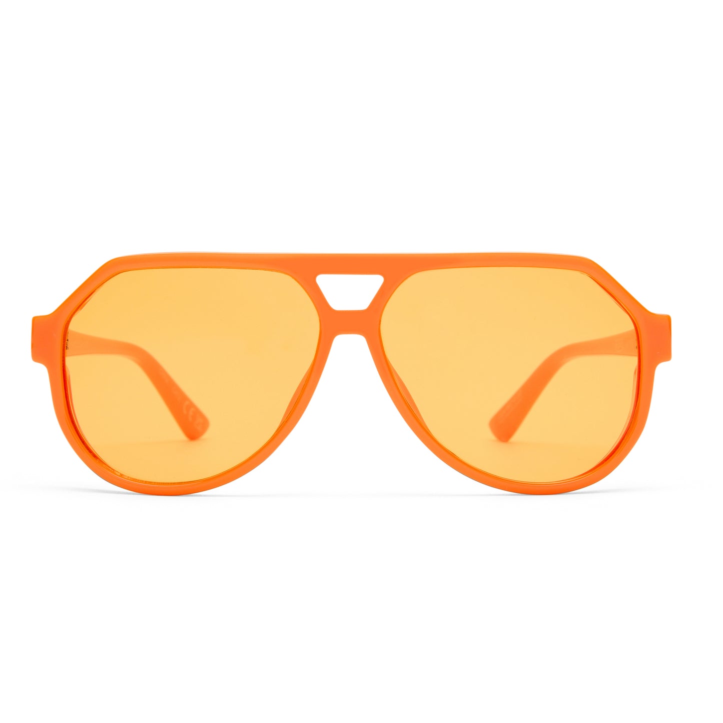 VON DUTCH x AIRE SHAMELESS SUNGLASSES - NEON ORANGE