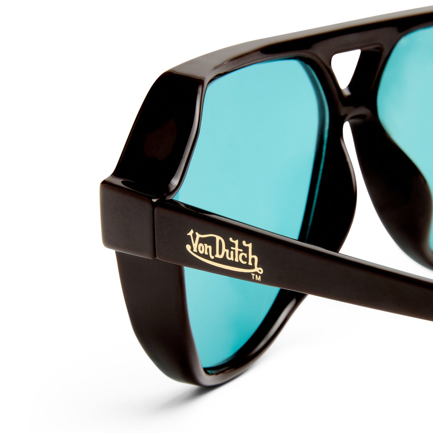 VON DUTCH x AIRE SHAMELESS SUNGLASSES - CHOCOLATE