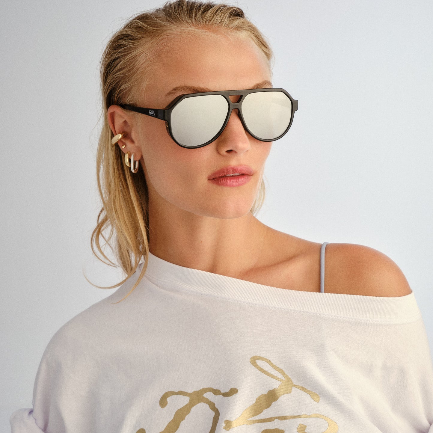 VON DUTCH x AIRE SHAMELESS SUNGLASSES - BLACK